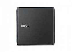 Привод DVD-RW Lite-On ES-1 черный USB slim внешний