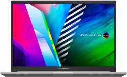 Ноутбук Asus Vivobook Pro 16X OLED N7600PC-L2025 Core i7 11370H 16Gb SSD512Gb NVIDIA GeForce RTX 3050 4Gb 16 OLED 4K (3840x2400) noOS silver WiFi BT 