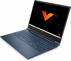 Ноутбук HP Victus 16-d0051ur Core i5 11400 16Gb SSD512Gb NVIDIA GeForce RTX 3050 4Gb 16.1 IPS FHD (1920x1080) Free DOS 3.0 blue WiFi BT Cam