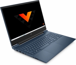 Ноутбук HP Victus 16-d0051ur Core i5 11400 16Gb SSD512Gb NVIDIA GeForce RTX 3050 4Gb 16.1 IPS FHD (1920x1080) Free DOS 3.0 blue WiFi BT Cam