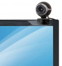Камера Web Defender C-090 черный 0.3Mpix (640x480) USB2.0 с микрофоном