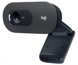 Камера Web Logitech C505 черный 1.2Mpix (1280x720) USB2.0 с микрофоном для ноутбука