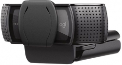 Камера Web Logitech HD Pro Webcam C920S черный 3Mpix (1920x1080) USB2.0 с микрофоном для ноутбука