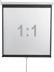 Экран 200x200см Digis Optimal-D DSOD-1105 1:1 настенно-потолочный рулонный