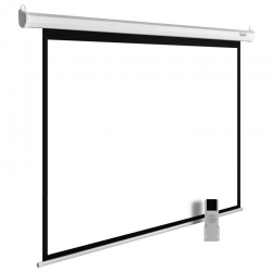 Экран Cactus 220x220см MotoExpert CS-PSME-220x220-WT 1:1 настенно-потолочный рулонный белый (моторизованный привод)