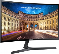 Монитор Samsung 23.5 C24F396FHI черный VA LED 16:9 HDMI матовая 250cd 178гр/178гр 1920x1080 D-Sub FHD 3.3кг