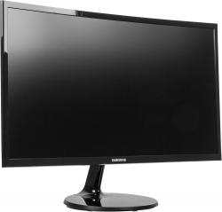 Монитор Samsung 23.5 C24F390FH черный VA LED 16:9 HDMI матовая 250cd 178гр/178гр 1920x1080 D-Sub FHD 3.3кг