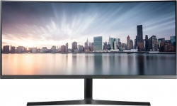Монитор Samsung 34 C34H890WGR черный VA LED 4ms 21:9 HDMI матовая HAS Pivot 3000:1 300cd 178гр/178гр 3440x1440 DisplayPort Ultra HD 2K (1440p) USB 4.