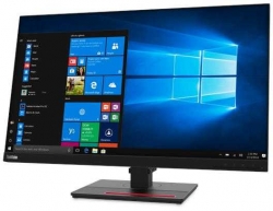 Монитор Lenovo 27 ThinkVision T27q-20 черный IPS LED 4ms 16:9 HDMI матовая HAS Pivot 350cd 178гр/178гр 2560x1440 DisplayPort Ultra HD 2K (1440p) USB 