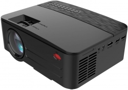Проектор Hiper Cinema A6 Black LCD 2500Lm (800x480) 1800:1 ресурс лампы:50000часов 2xUSB typeA 1xHDMI 1кг