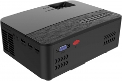 Проектор Hiper Cinema A6 Black LCD 2500Lm (800x480) 1800:1 ресурс лампы:50000часов 2xUSB typeA 1xHDMI 1кг