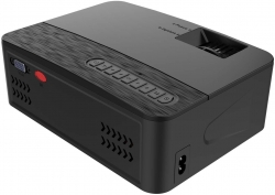Проектор Hiper Cinema A6 Black LCD 2500Lm (800x480) 1800:1 ресурс лампы:50000часов 2xUSB typeA 1xHDMI 1кг