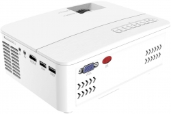 Проектор Hiper Cinema A6 White LCD 2500Lm (800x480) 1800:1 ресурс лампы:50000часов 2xUSB typeA 1xHDMI 1кг