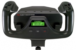 Штурвал Logitech G Saitek PRO Flight Yoke System черный USB виброотдача