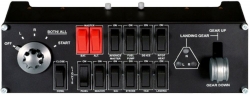 Панель управления Logitech G Saitek Pro Flight Switch Panel черный USB виброотдача