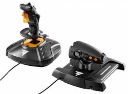 Джойстик ThrustMaster T-16000M FCS Hotas Worldwide Versiion черный USB