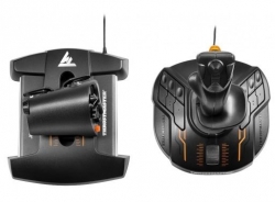 Джойстик ThrustMaster T-16000M FCS Hotas Worldwide Versiion черный USB