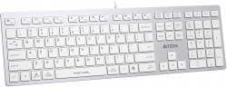 Клавиатура A4Tech Fstyler FX50 белый USB slim Multimedia