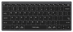 Клавиатура A4Tech Fstyler FX51 серый USB slim