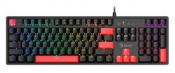 Клавиатура A4Tech Bloody S510N механическая черный/красный