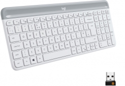 Клавиатура Logitech K580 белый/серый USB беспроводная BT/Radio