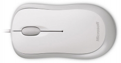 Мышь Microsoft Basic for Bsnss белый оптическая (1000dpi) USB (2but)
