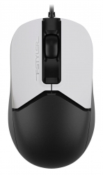 Мышь A4Tech Fstyler FM12 Panda белый/черный проводная