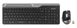 Клавиатура + мышь A4Tech Fstyler FB2535C клав:черный/серый мышь:черный/серый USB беспроводная Bluetooth/Радио slim