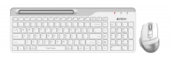 Клавиатура + мышь A4Tech Fstyler FB2535C белый/серый беспроводная 