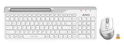 Клавиатура + мышь A4Tech Fstyler FB2535C белый/серый беспроводная 