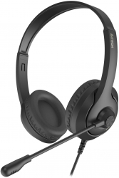 Наушники с микрофоном A4Tech Fstyler FH100 черный