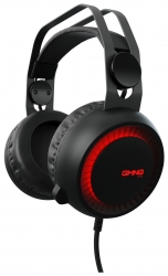 Наушники с микрофоном Oklick GMNG HS-L870G черный 2.2м мониторные оголовье (1533588)