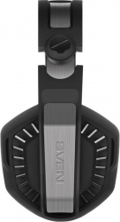 Наушники с микрофоном Sven AP-U990MV черный/красный 2.2м мониторные оголовье