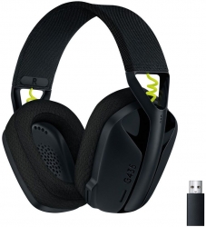 Наушники с микрофоном Logitech G435 черный/желтый накладные Radio оголовье (981-001050)
