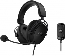 Наушники с микрофоном HyperX Cloud Alpha S Blackout черный 1м мониторные оголовье (4P5L2AA)