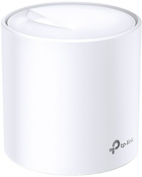 Бесшовный Mesh роутер TP-Link DECO X20(1-PACK) AX1800 10/100/1000BASE-TX белый