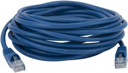 Патч-корд Buro UTP 4 пары cat5E CCA molded 5м голубой RJ-45 (m)-RJ-45 (m)
