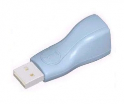 Адаптер DS9490R синий RJ-11 (m)-USB (m)