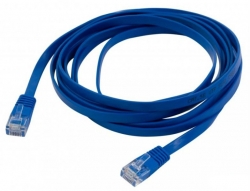 Патч-корд cat5E molded 1м синий RJ-45 (m)-RJ-45 (m)