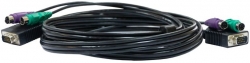 Кабель D-Link DKVM-CB/A4A 1.8м черный
