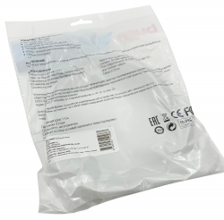 Патч-корд Buro UTP 4 пары cat6 CCA molded 3м серый RJ-45 (m)-RJ-45 (m)