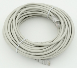 Патч-корд cat5E molded 20м RJ-45 (m)-RJ-45 (m)