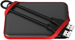 Жесткий диск Silicon Power USB 3.1 2000Gb SP020TBPHD62SS3K A62S Armor 2.5 черный/красный