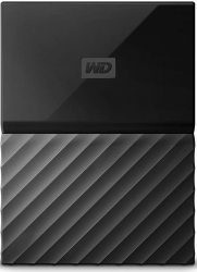 Жесткий диск WD Original USB 3.0 4Tb WDBUAX0040BBK-EEUE My Passport (5400rpm) 2.5 черный
