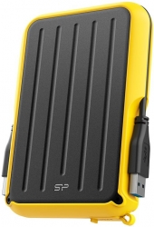Жесткий диск Silicon Power USB 3.0 4Tb SP040TBPHD66LS3Y Armor A66 2.5 желтый