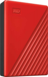 Жесткий диск WD USB 3.0 4Tb WDBPKJ0040BRD-WESN My Passport 2.5 красный