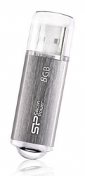 Флеш Диск Silicon Power 8Gb Ultima II-I Series SP008GBUF2M01V1S USB2.0 серебристый