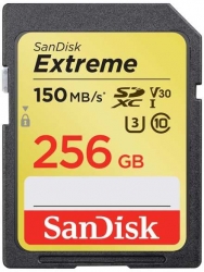 Флеш карта SDXC 256Gb Class10 Sandisk SDSDXV5-256G-GNCIN Extreme