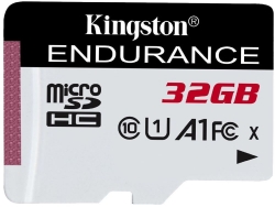 Флеш карта microSDHC 32Gb Class10 Kingston SDCE/32GB High Endurance w/o adapter
