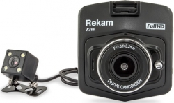 Видеорегистратор Rekam F300 черный 1.3Mpix 1080x1920 1080p 140гр. GP2248